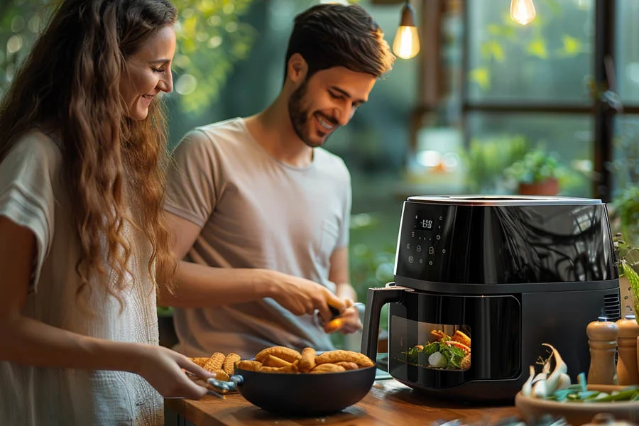 largest air fryer oven