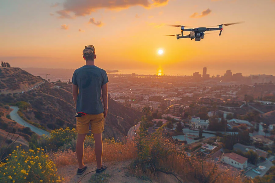 drone for taking photos